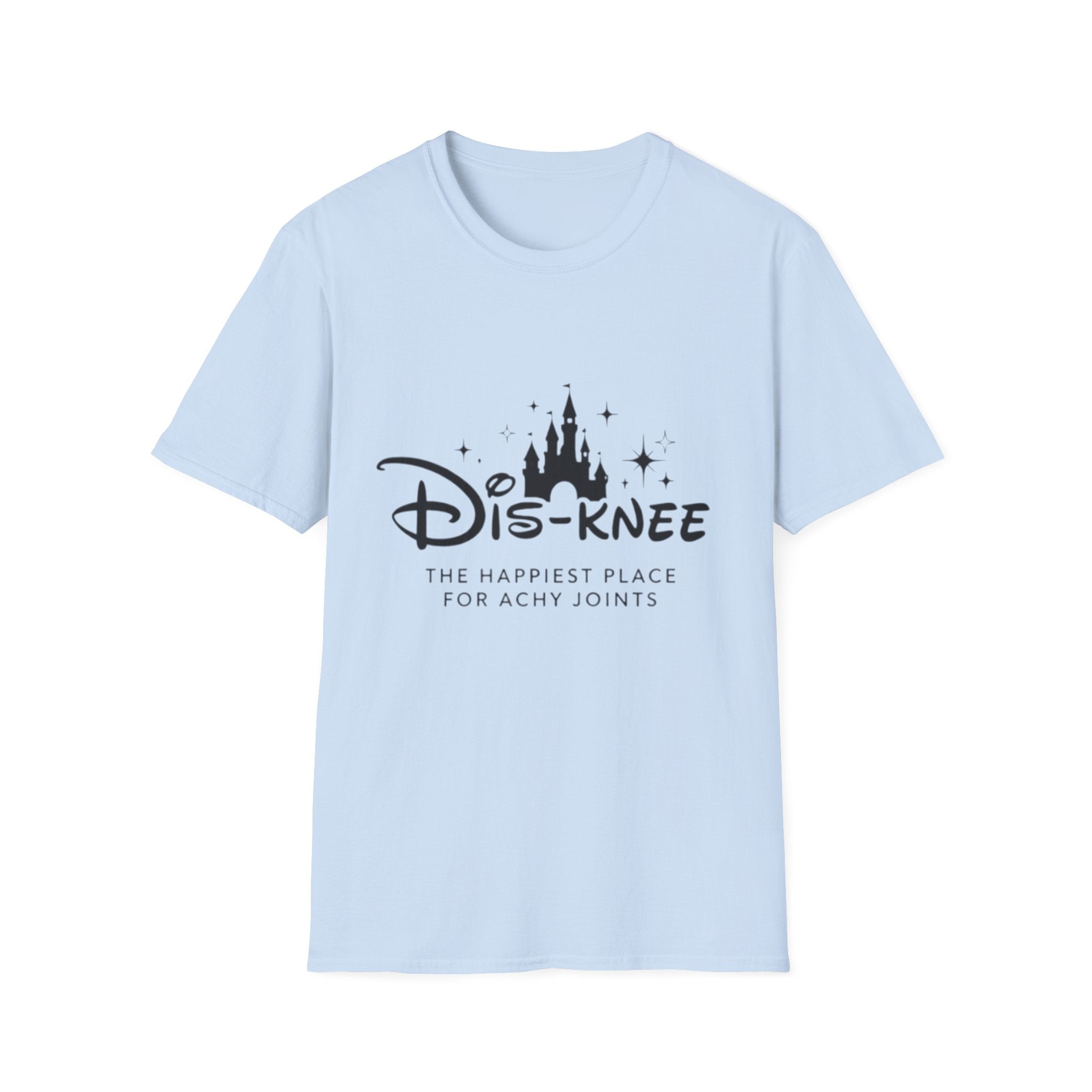 Dis-Knee T-Shirt — 'The Happiest Place for Achy Joints' Funny Arthritis Gift