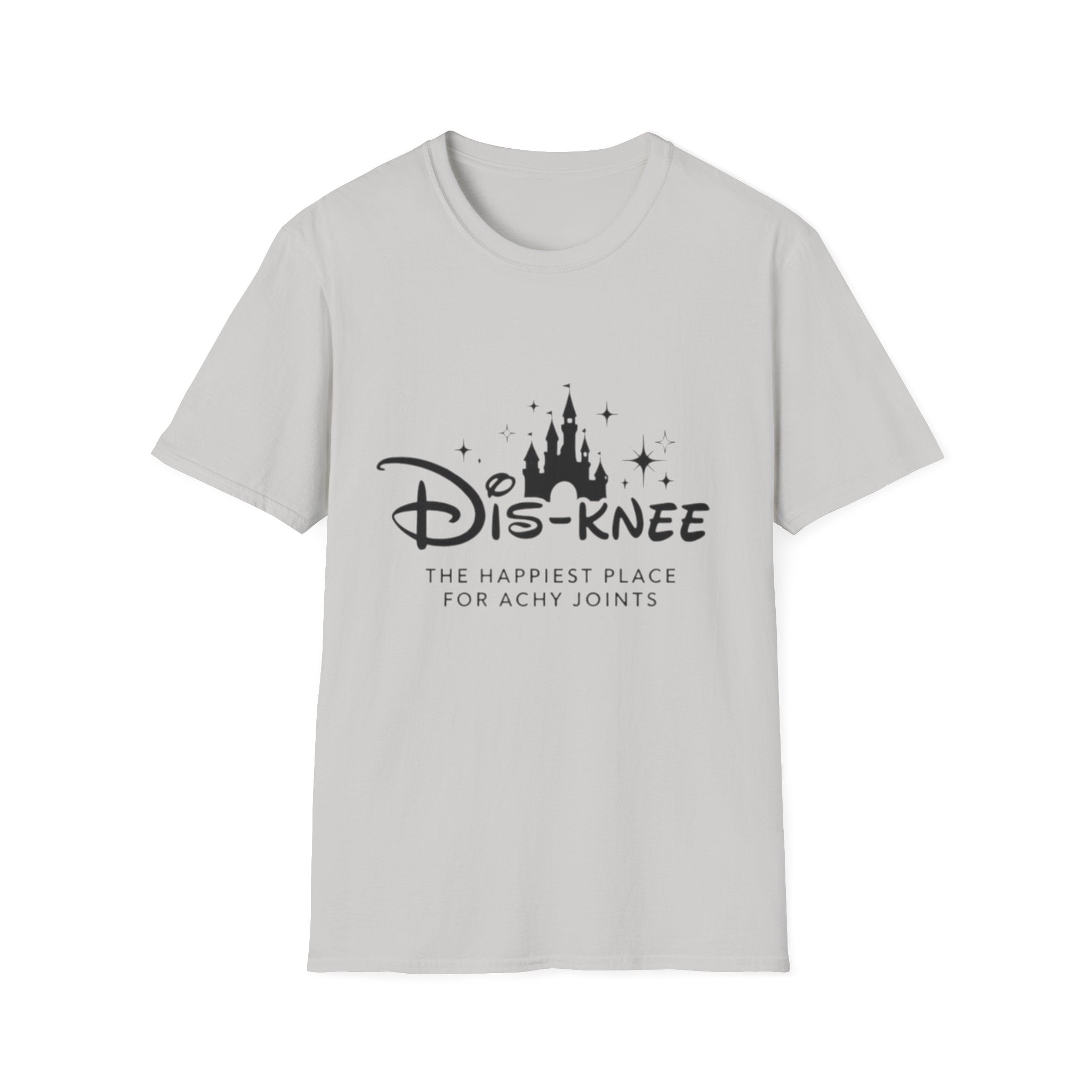 Dis-Knee T-Shirt — 'The Happiest Place for Achy Joints' Funny Arthritis Gift