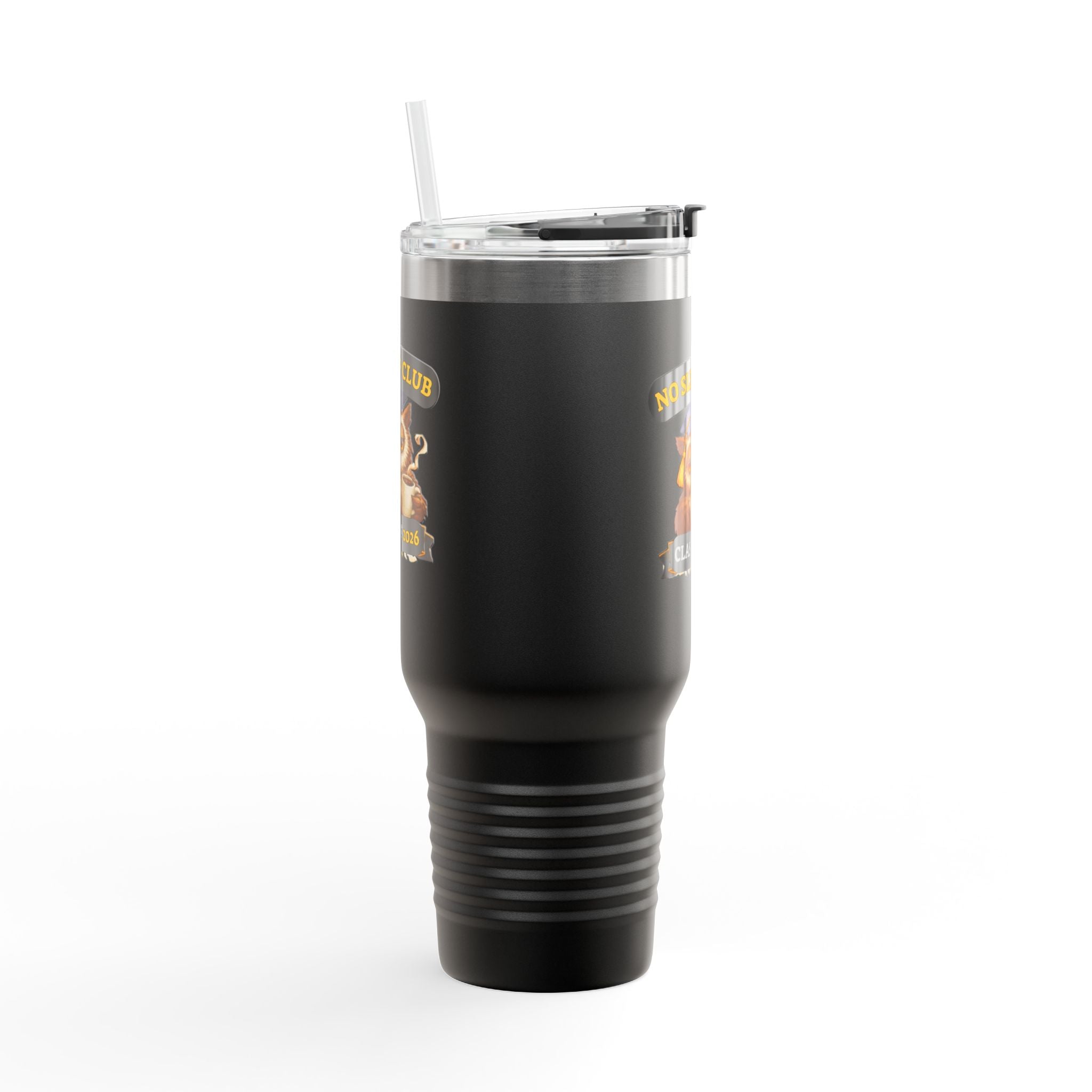 40oz Insulated Travel Mug – "No Sleep Club" Class of 2026 Graduation Tumbler