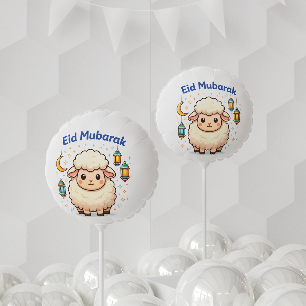 Eid Mubarak Cute Sheep 11" Balloon