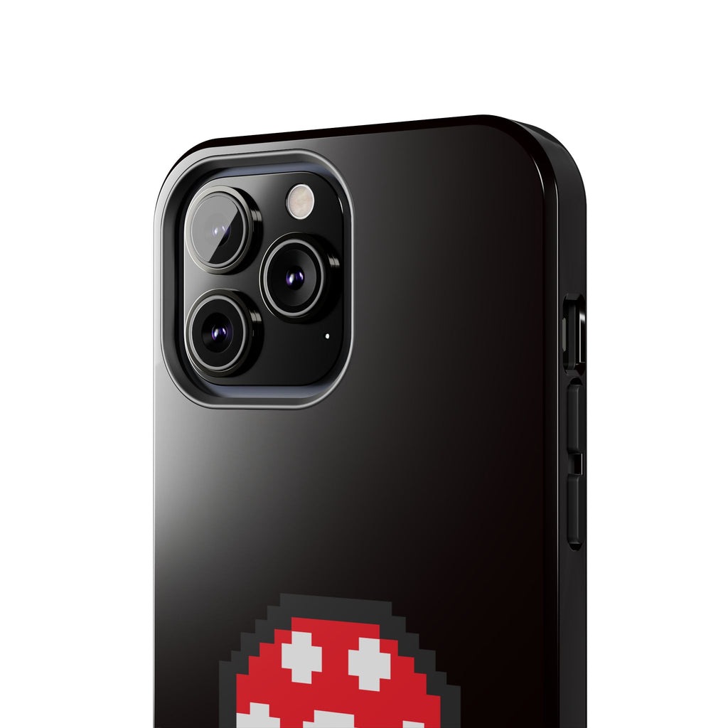 I Play Video Games Pixel Mushroom Phone Case — Tough Protective Gamer Case