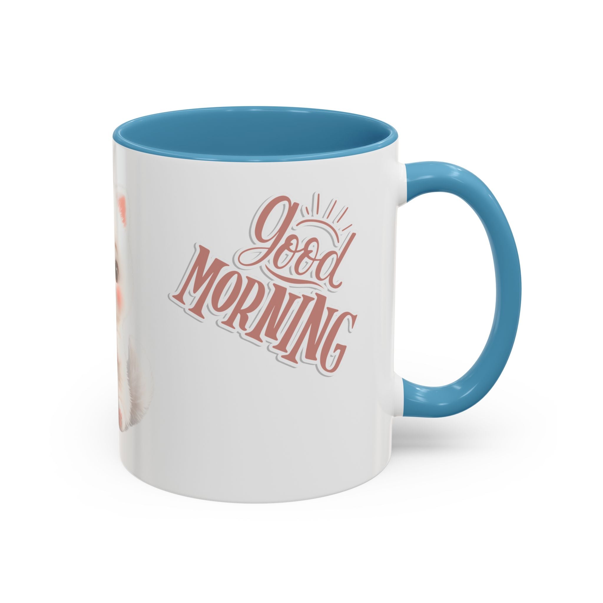 Good Morning Cute Kitten Coffee Mug