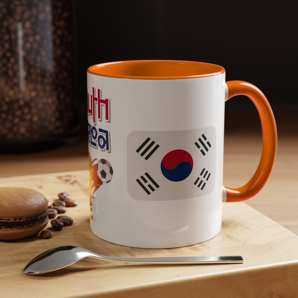 South Korea Accent Coffee Mug (11, 15oz)