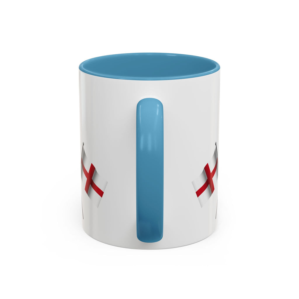 England 2026 Soccer Trophy Accent Coffee Mug — Cup Fan Gift (11/15oz)