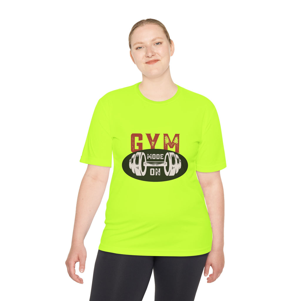 Gym Mode On Moisture-Wicking Tee