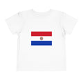 Paraguay Toddler Tee — Flag Front & 'PARAGUAY' Back Kids Shirt
