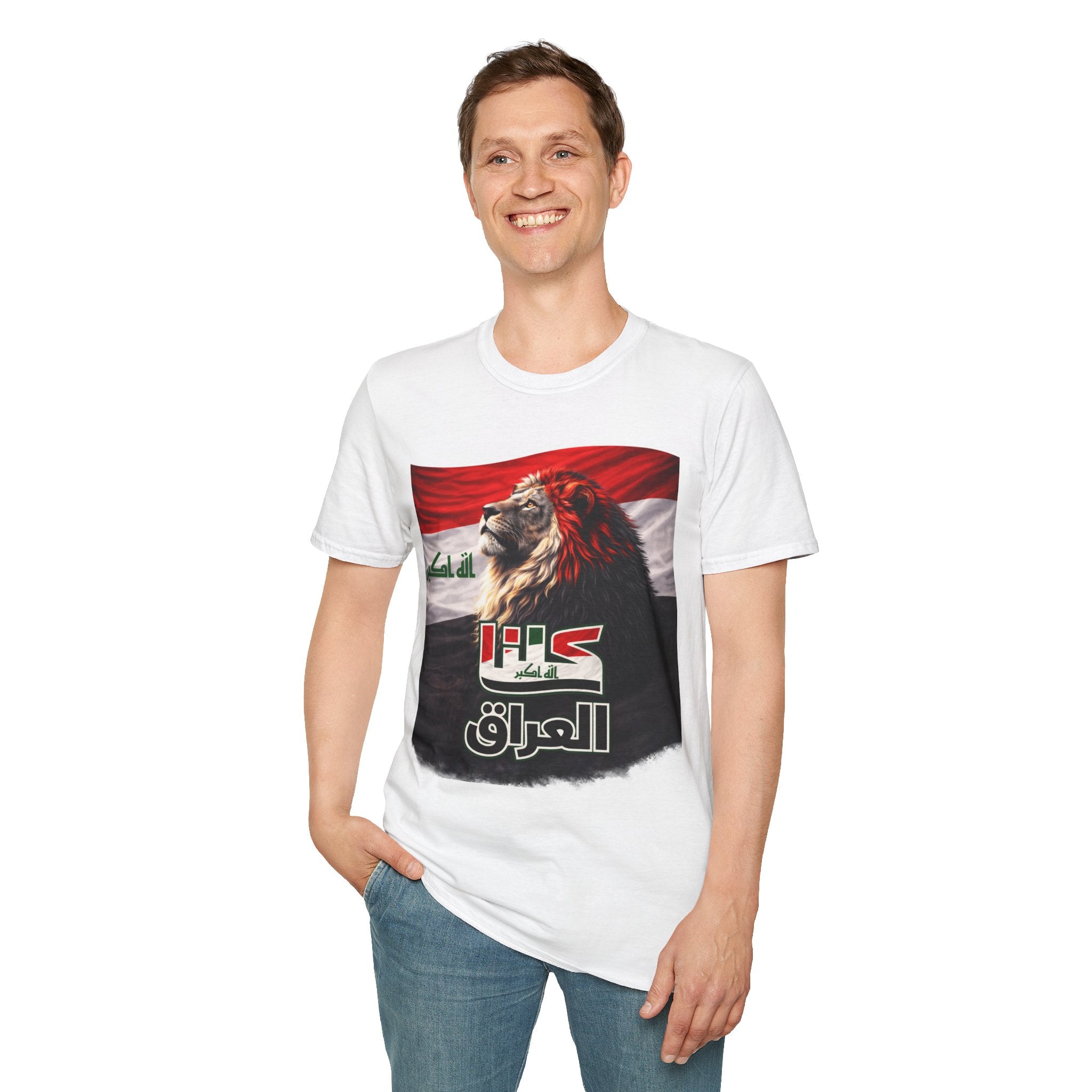 Iraq Unisex Softstyle T-Shirt عراق