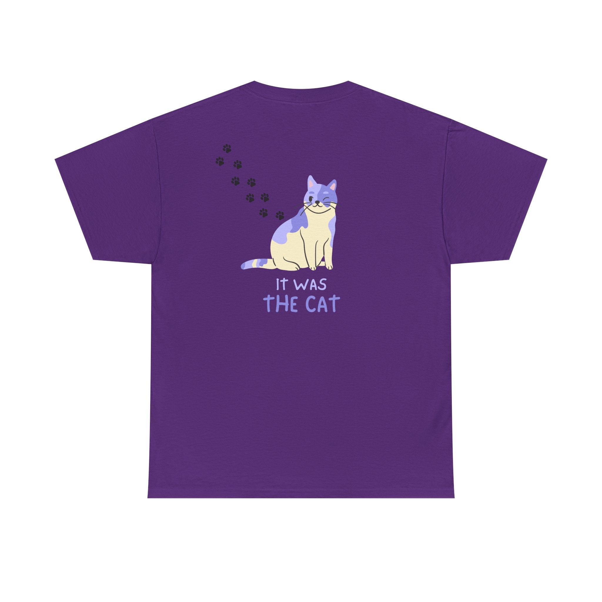 Cat Paw Tee — "It Wasn't Me" Funny Cat T‑Shirt