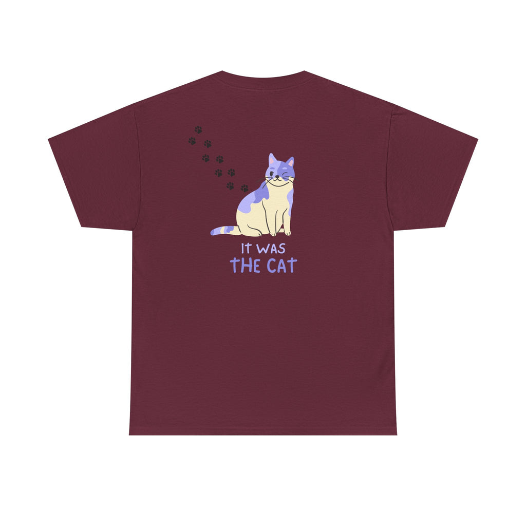 Cat Paw Tee — "It Wasn't Me" Funny Cat T‑Shirt