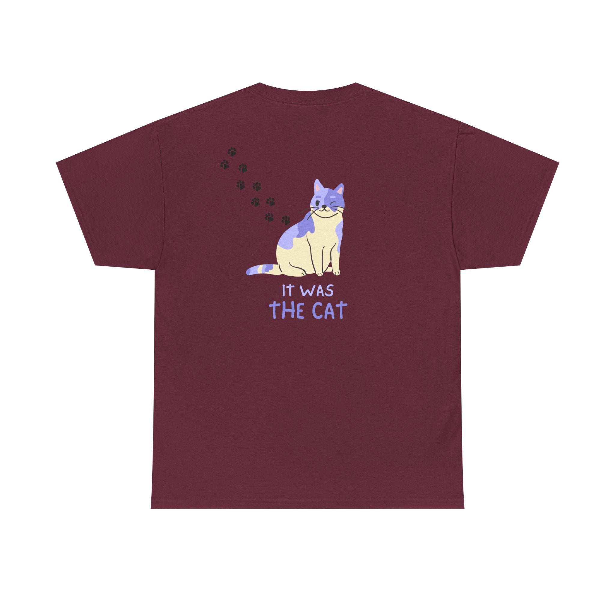 Cat Paw Tee — "It Wasn't Me" Funny Cat T‑Shirt