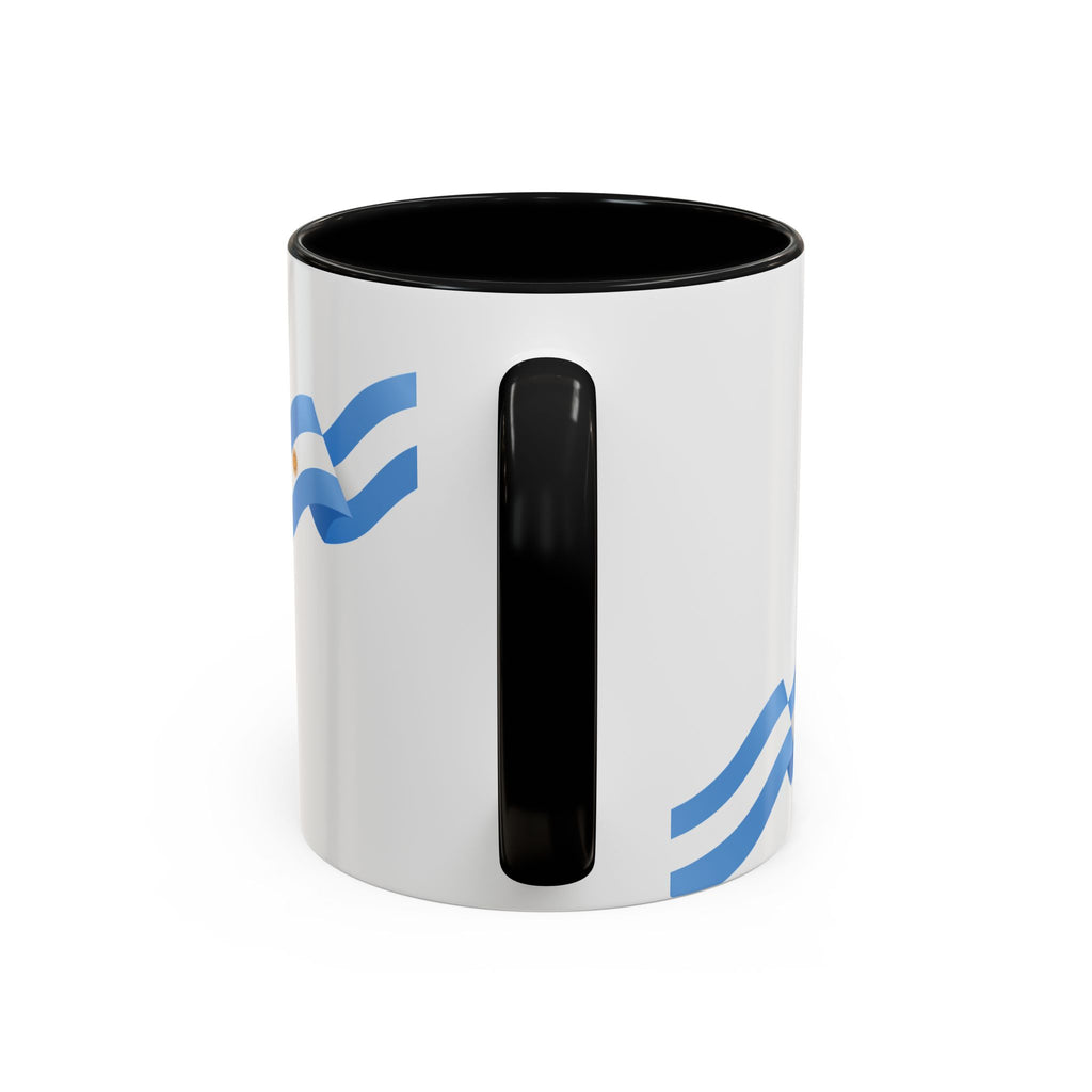 Argentina Soccer Player Coffee Mug – National Flag Accent