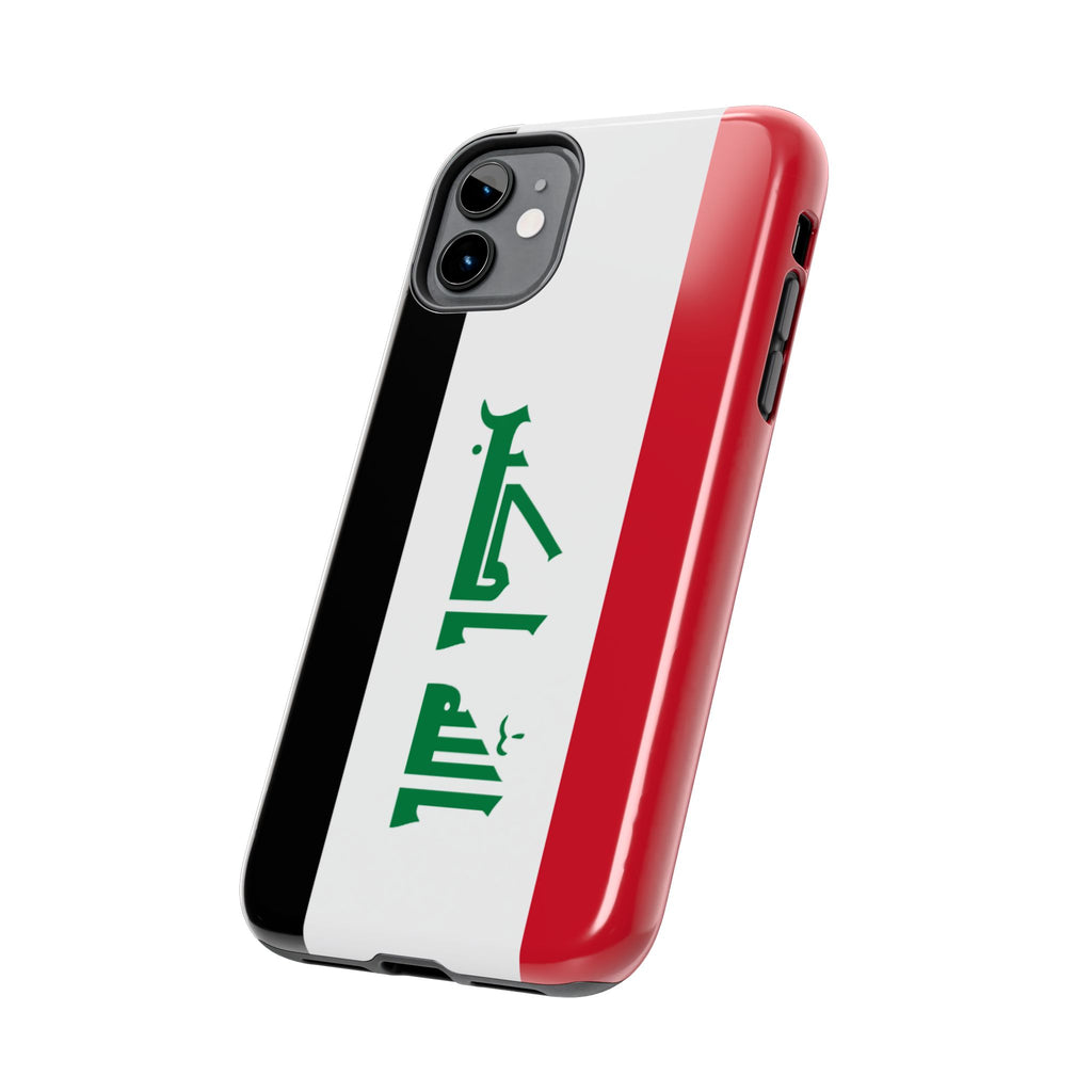 Iraq Flag Tough Phone Case — Durable Patriotic iPhone/Android Cover