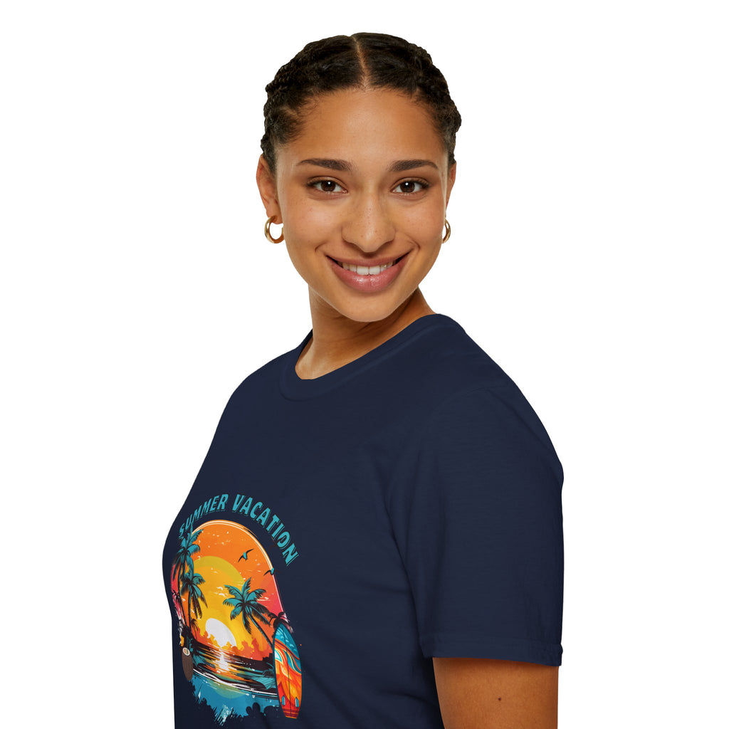 Summer Vacation Graphic T-Shirt