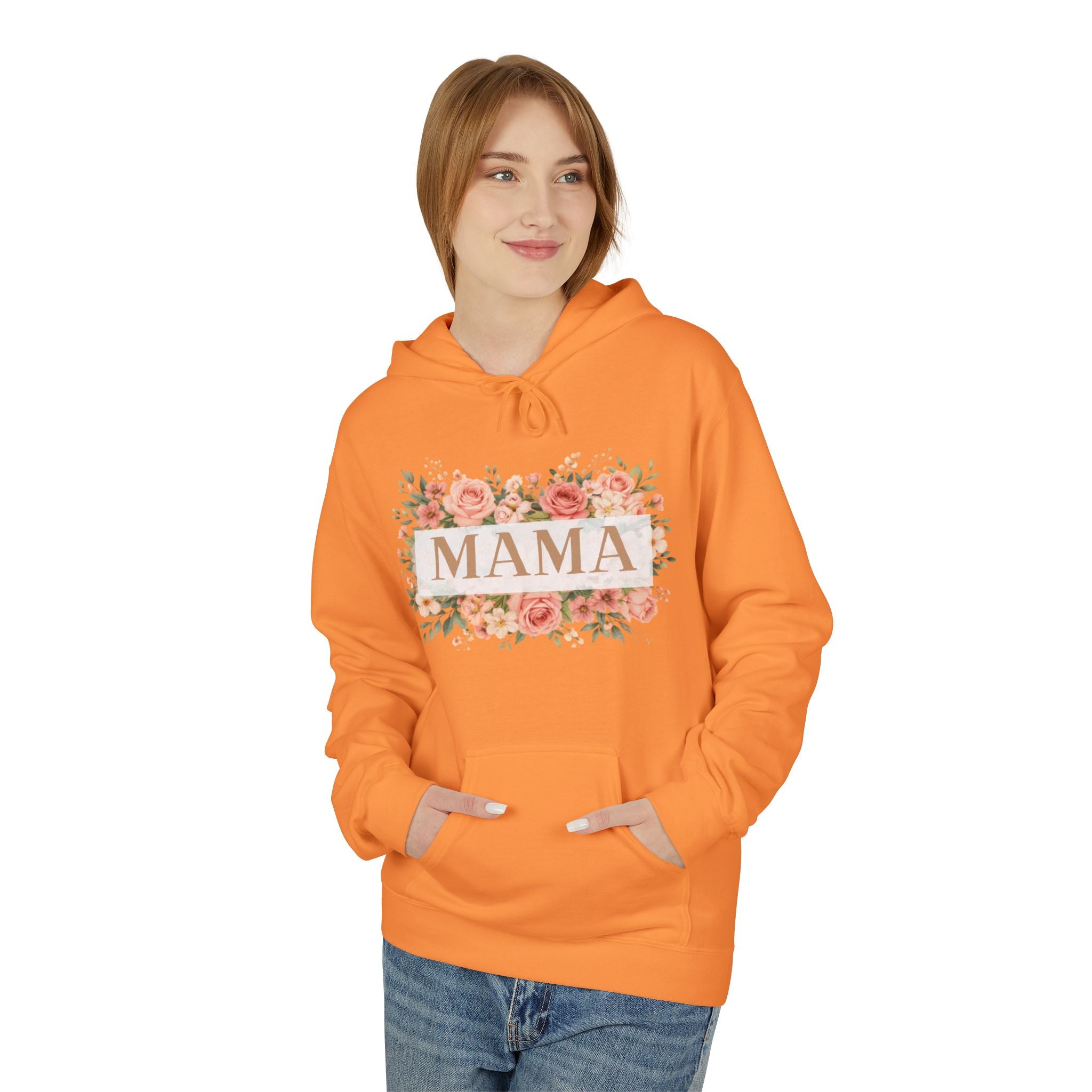 Mama Floral Hoodie — Cozy Mother's Day Sweatshirt