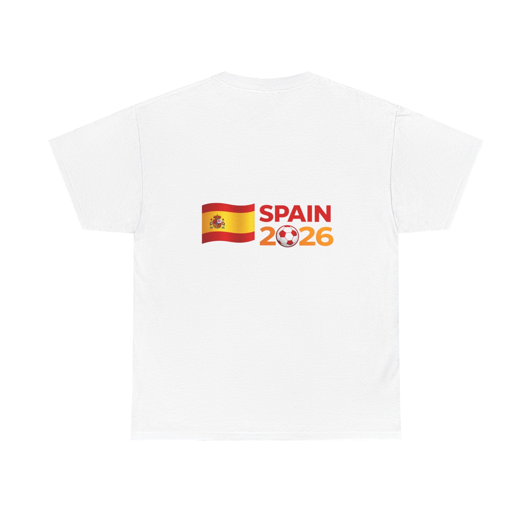 Spain 2026 Soccer Fan T‑Shirt — Spanish Flag Cup Supporter Tee