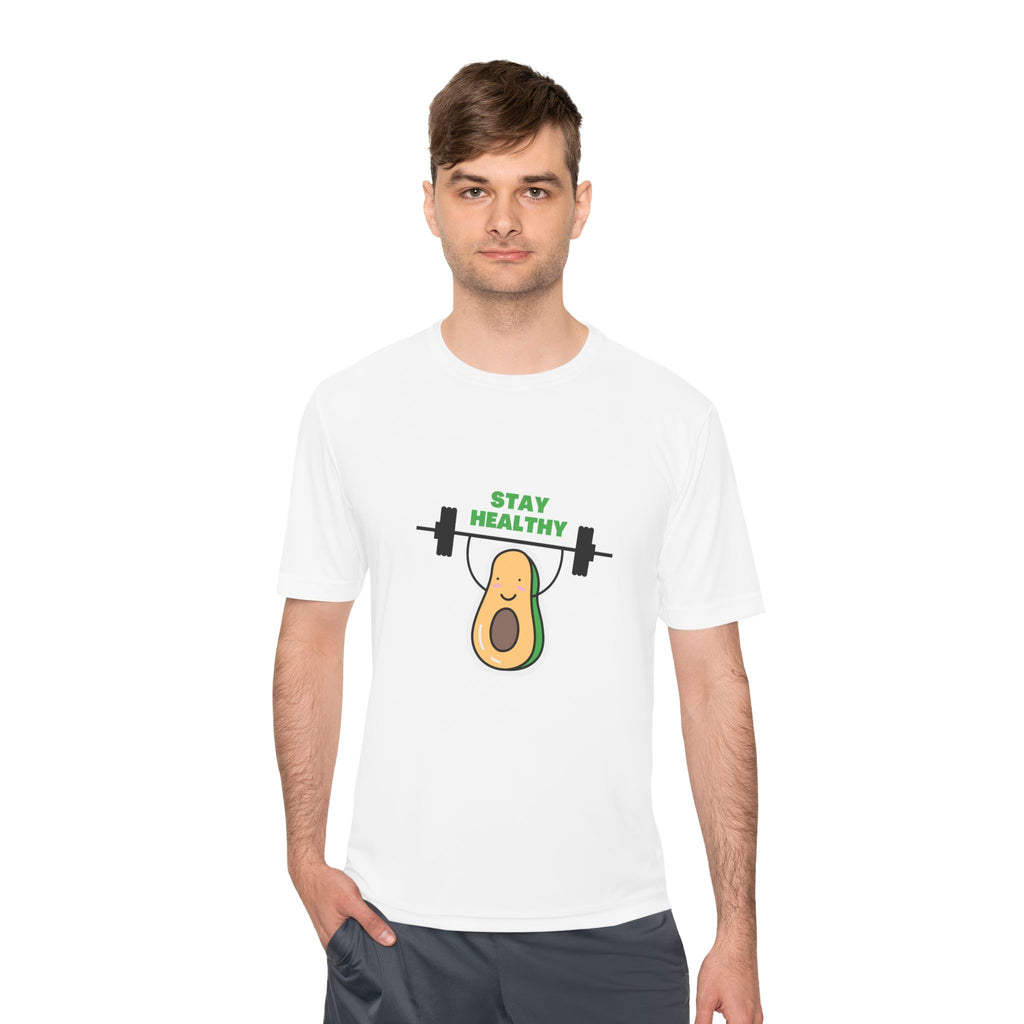Stay Healthy Avocado Weightlifting Tee