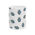 Hamsa Pattern Ceramic Mug