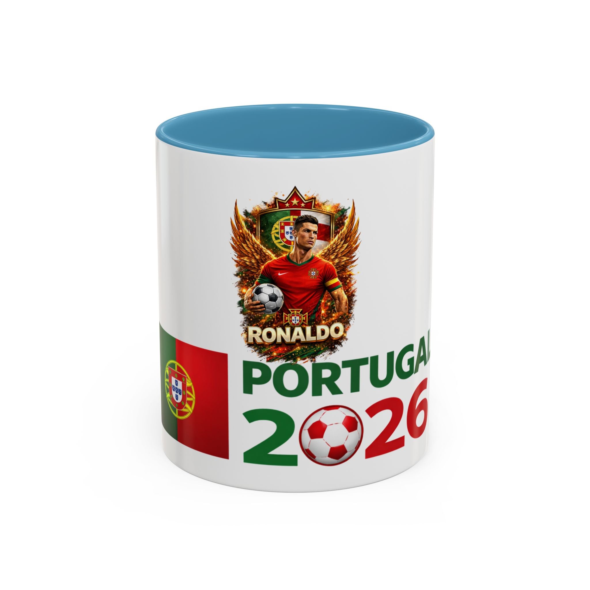 Portugal 2026 Coffee Mug — Soccer Fan Accent Mug (11/15oz)