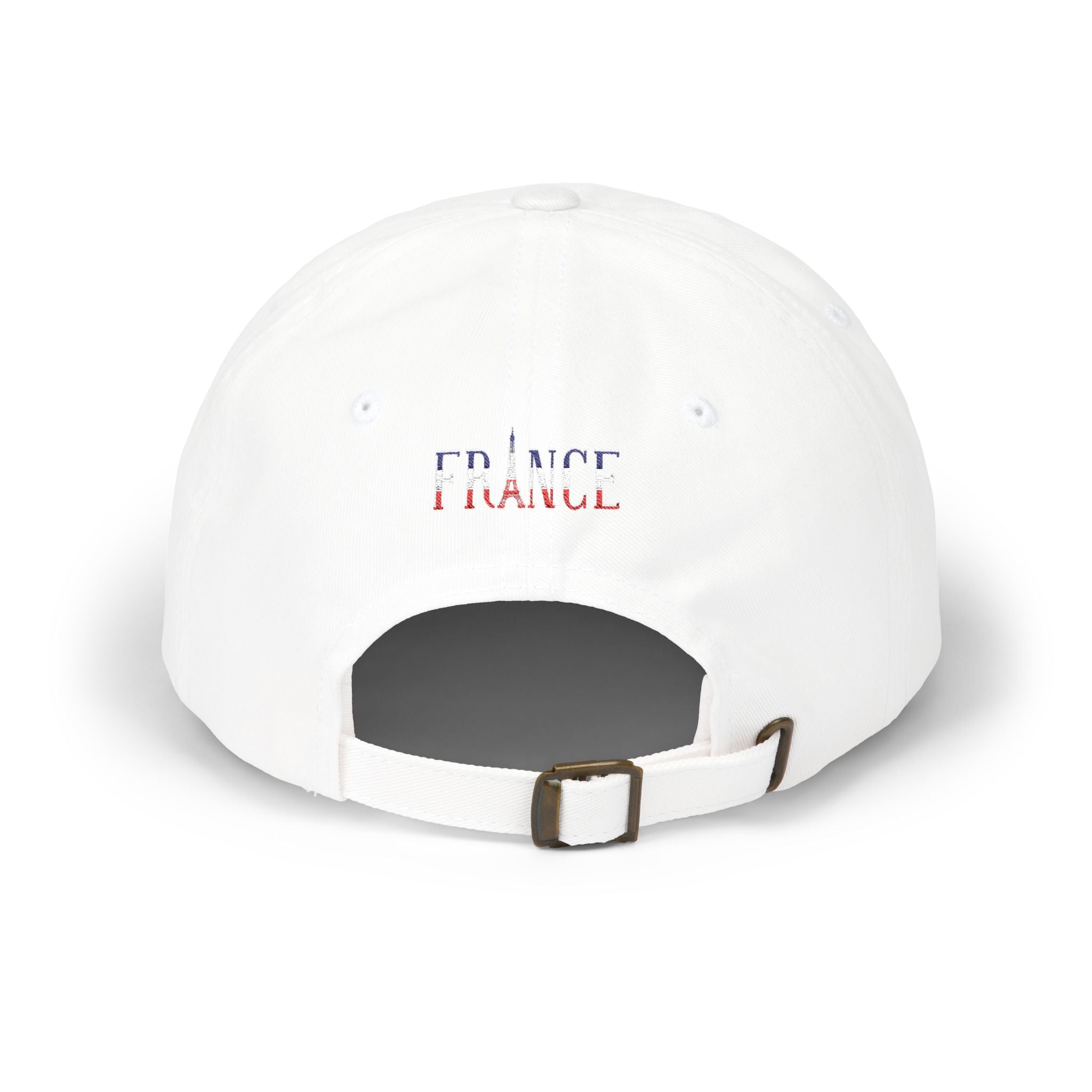 France Crest Dad Cap — Vintage French Flag Baseball Hat