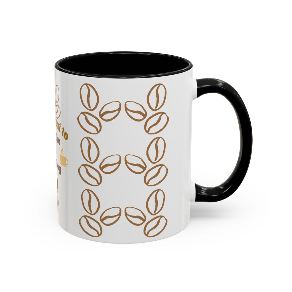 coffee & dog Accent Coffee Mug (11, 15oz)