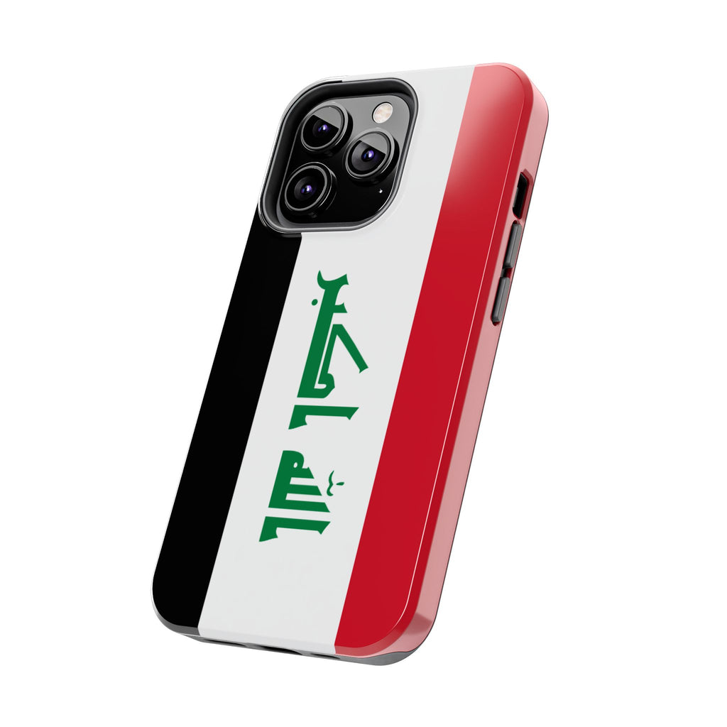 Iraq Flag Tough Phone Case — Durable Patriotic iPhone/Android Cover