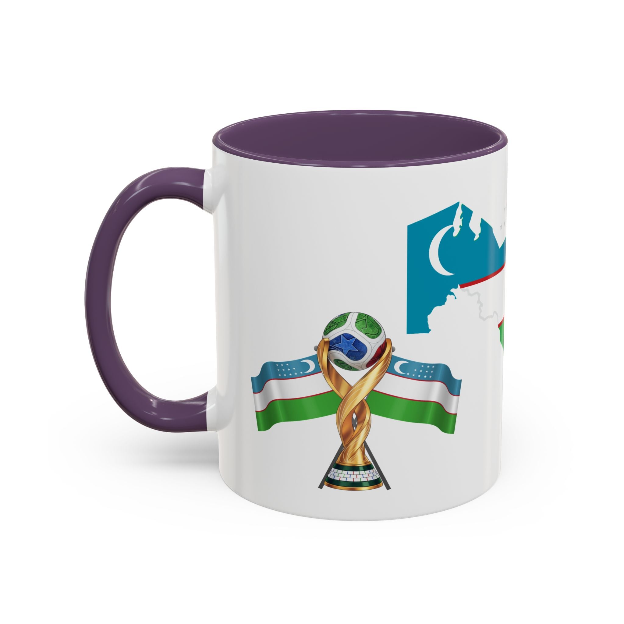 Uzbekistan Accent Coffee Mug (11, 15oz)