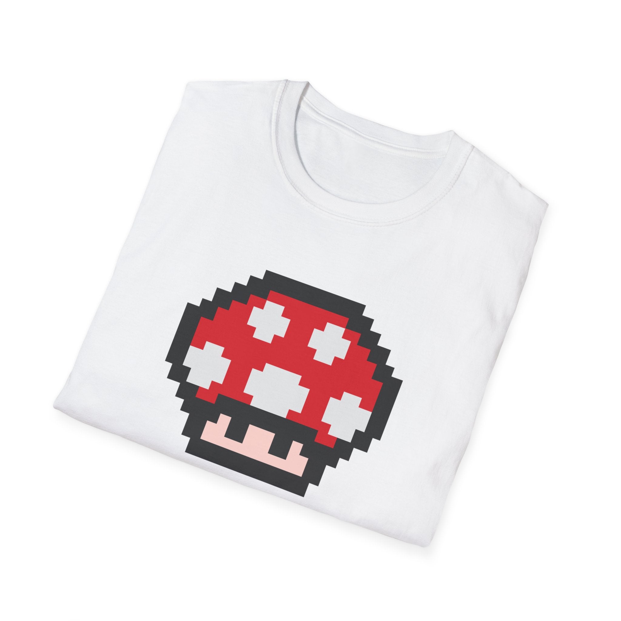 Pixel Mushroom "I Play Video Games" T-Shirt