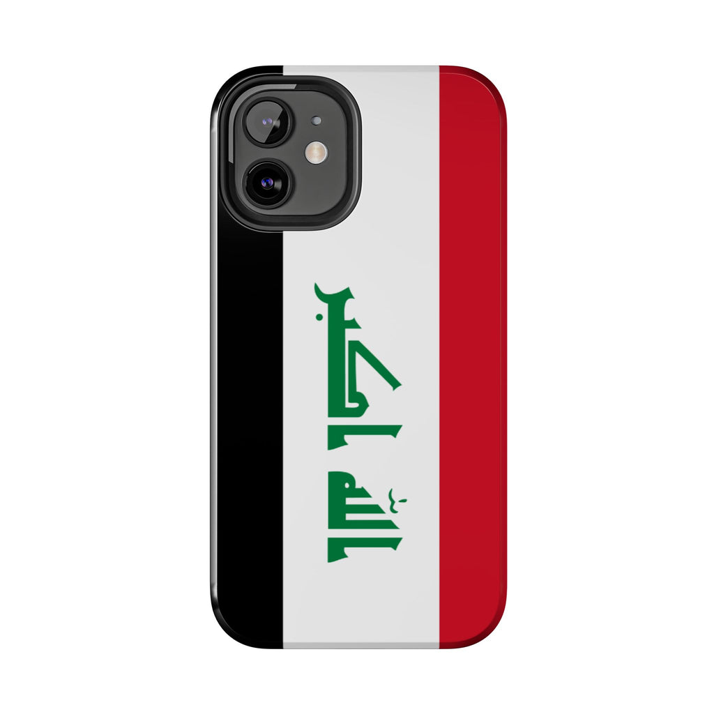 Iraq Flag Tough Phone Case — Durable Patriotic iPhone/Android Cover