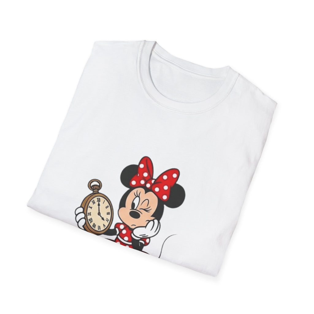 Minnie Mouse Vintage Clock Graphic T-Shirt