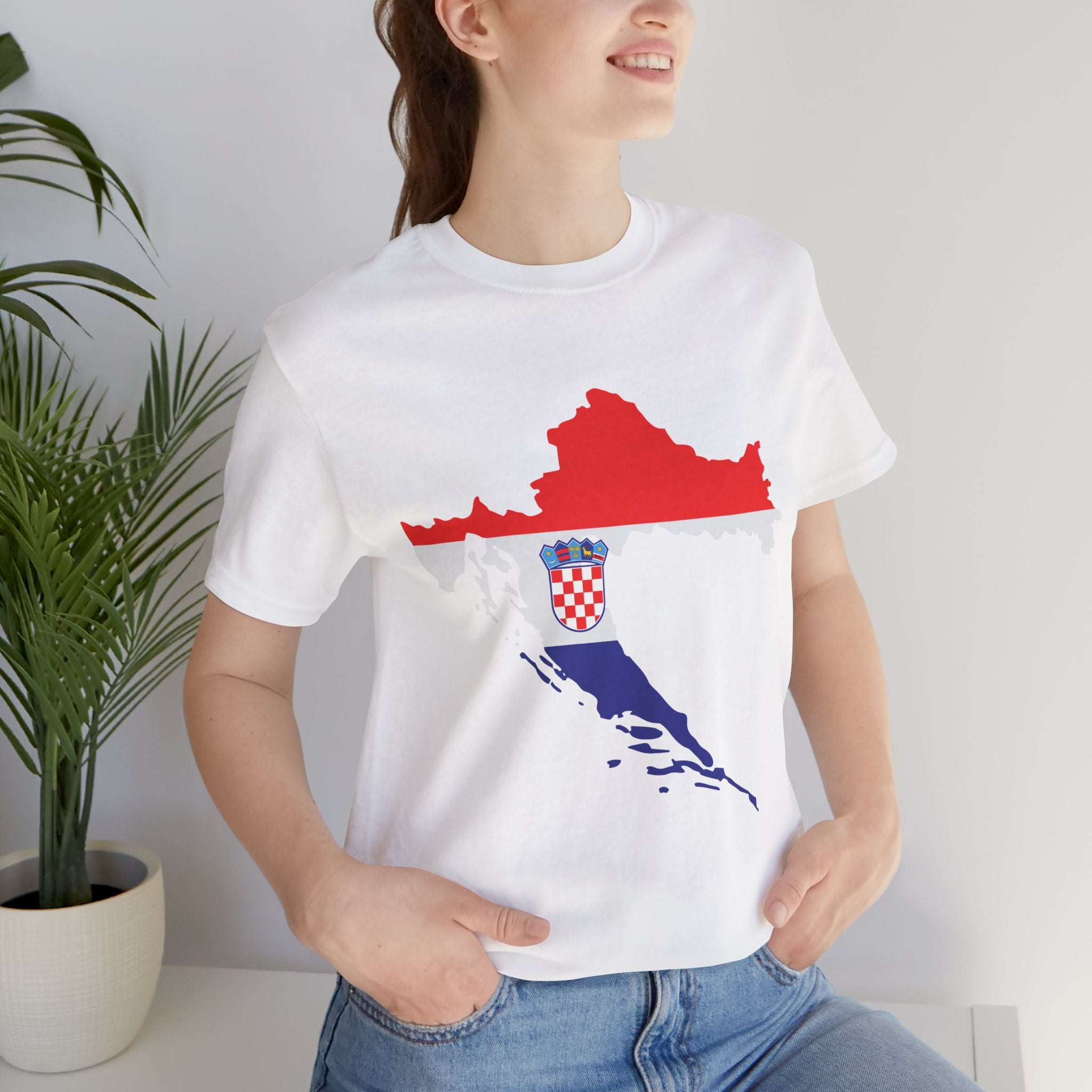 Croatia Map & “Croatia 2026” Soccer Fan T-Shirt