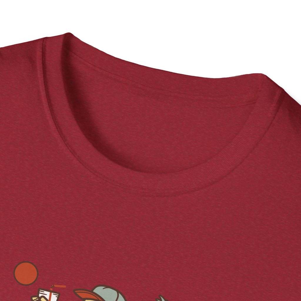 Hello Summer Skeleton T-Shirt — Retro Beach Vacation Tee