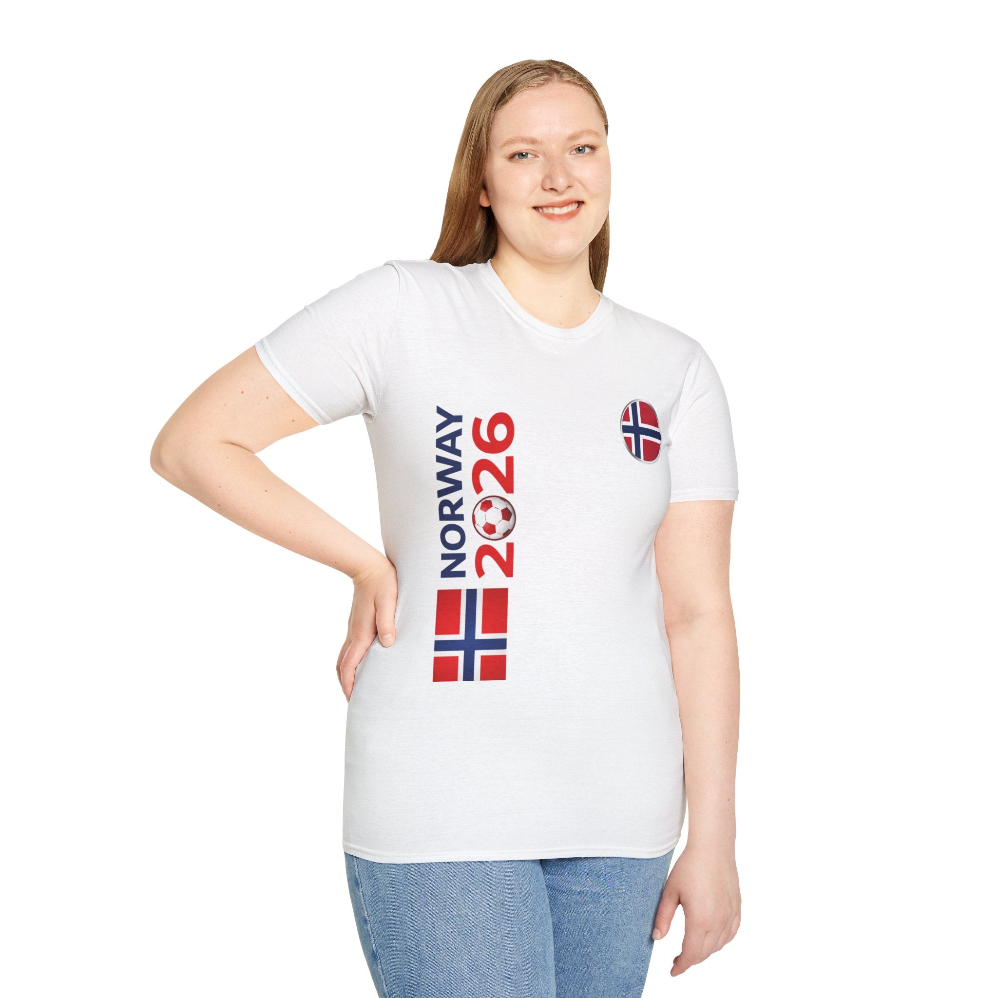 Norway 2026 Soccer Flag T-Shirt