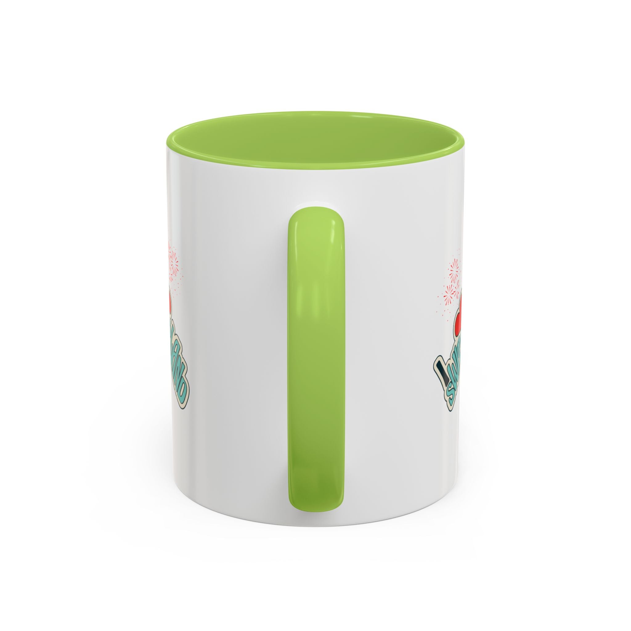 Switzerland Flag Accent Coffee Mug – I  Switzerland Travel Souvenir