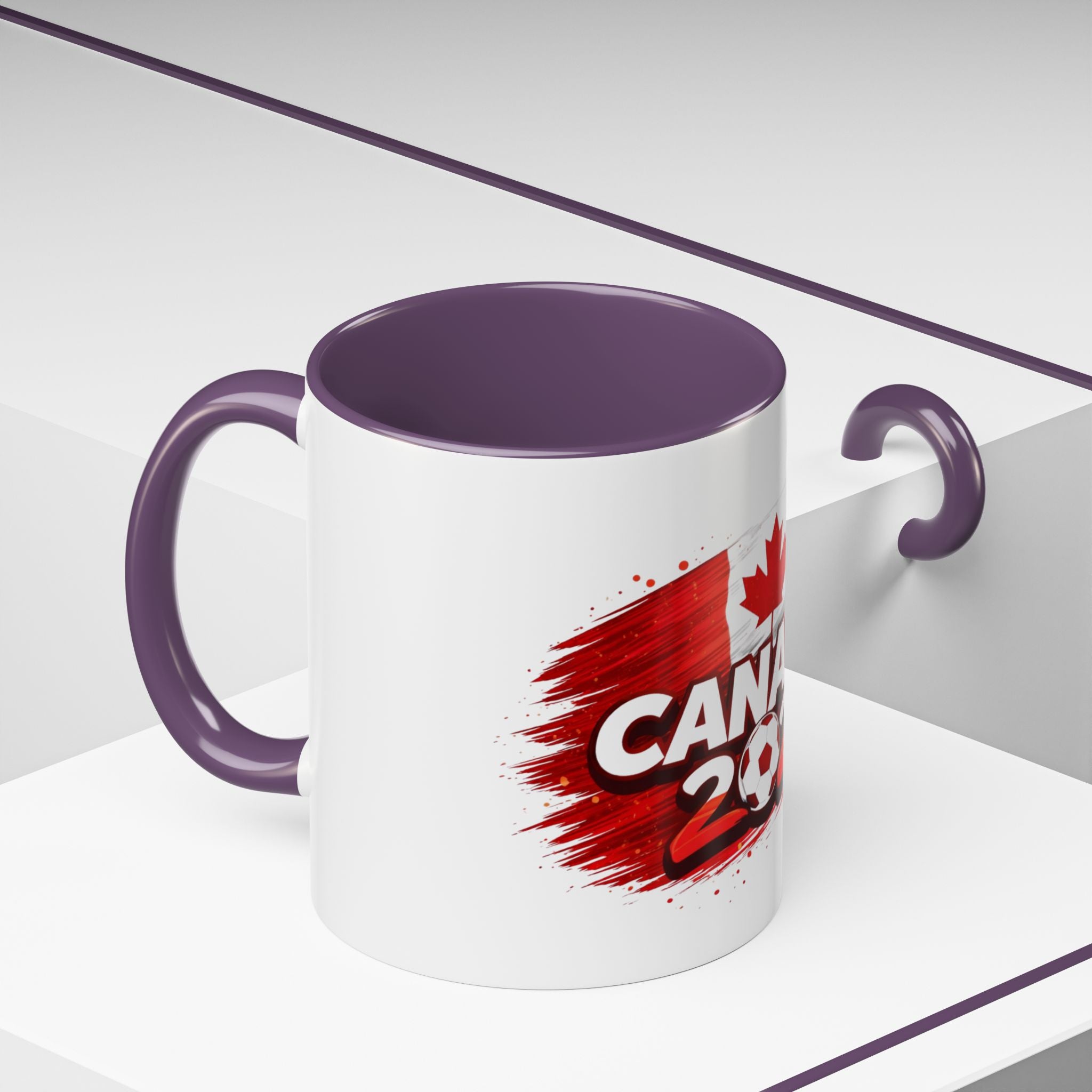 Canada 2026 Soccer Coffee Mug — Canadian Cup Fan Gift