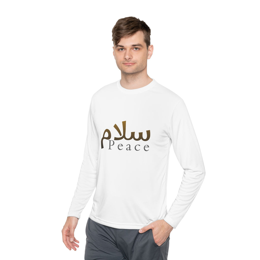 Peace Arabic Script Long Sleeve Tee