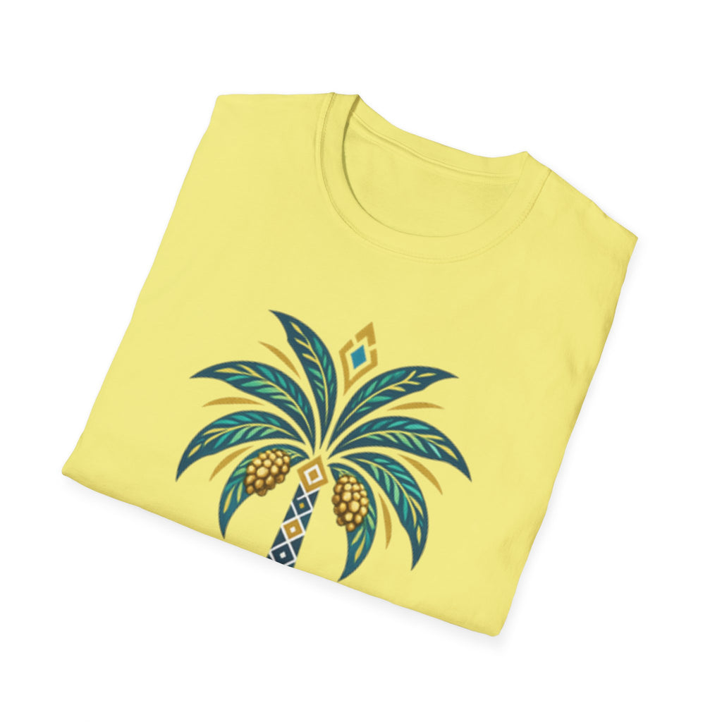 Tropical Patterned Palm Tree Tee