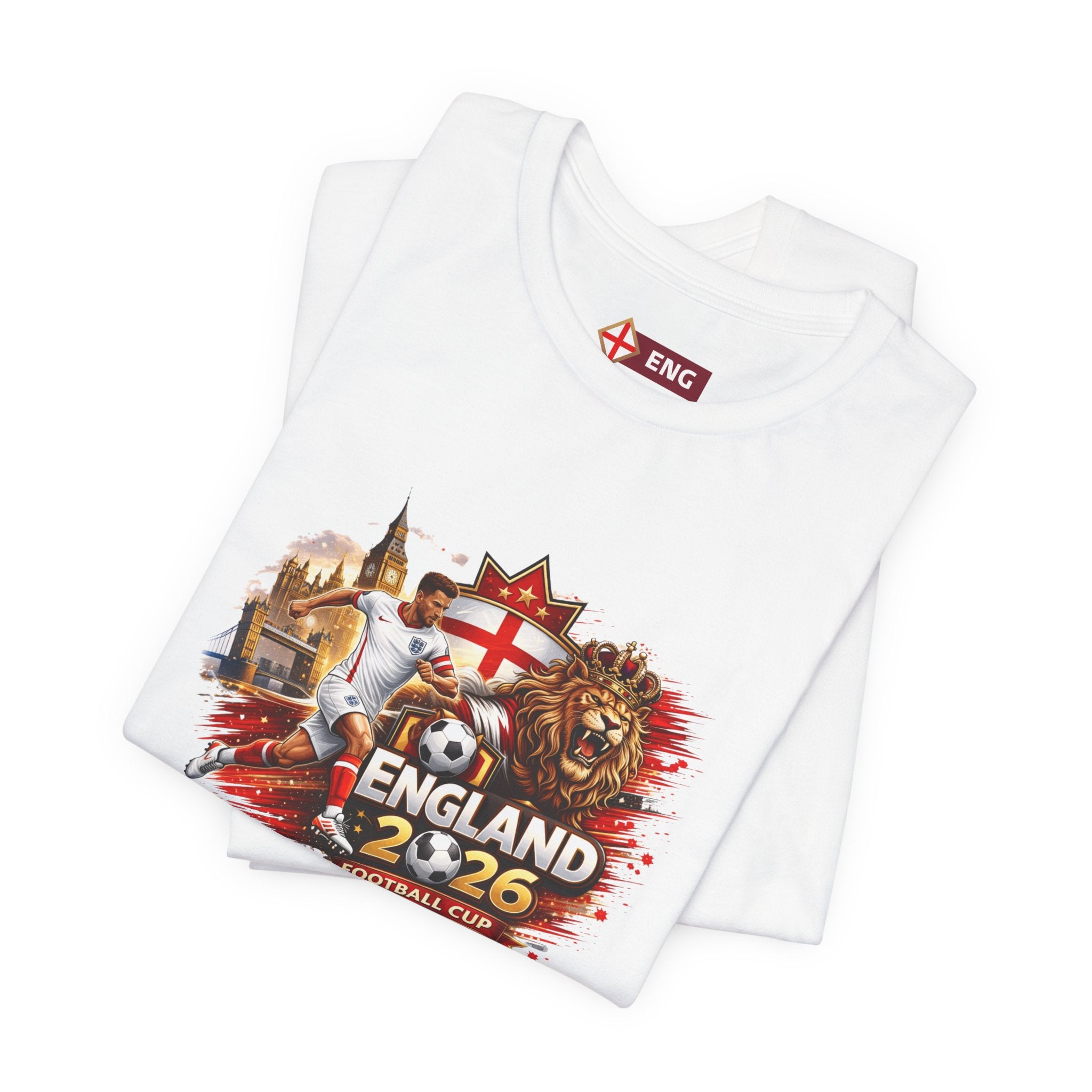 England 2026 Football Cup T-Shirt – Cup Pride Tee