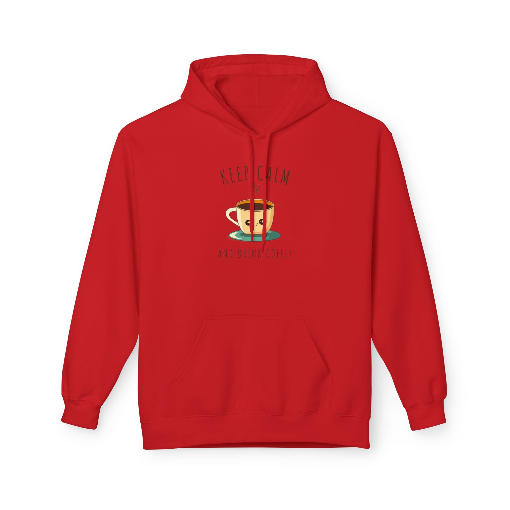 Keep calm & drink coffee Unisex Midweight Softstyle Fleece Hoodie