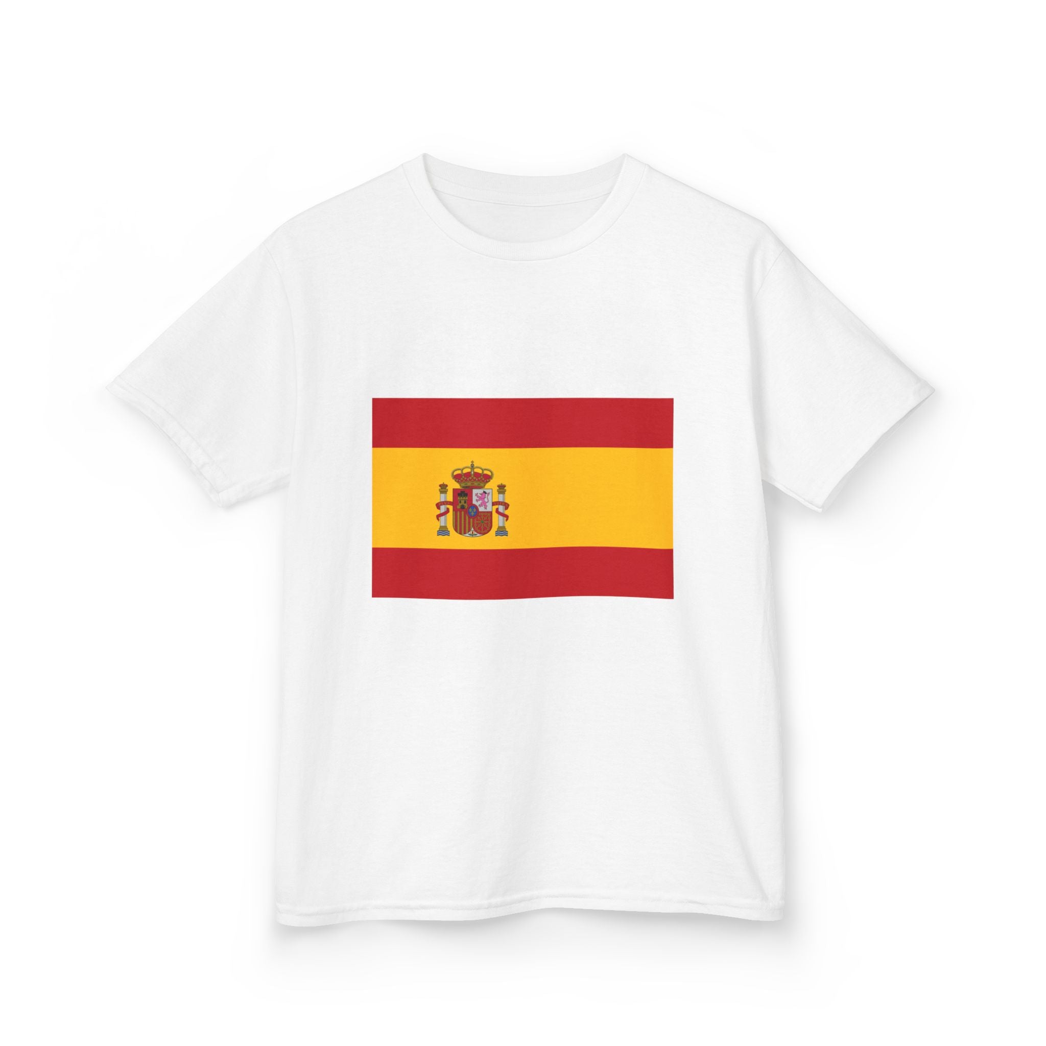 Kids Spain Flag T-Shirt — Spain 2026 Football Cup Youth Tee