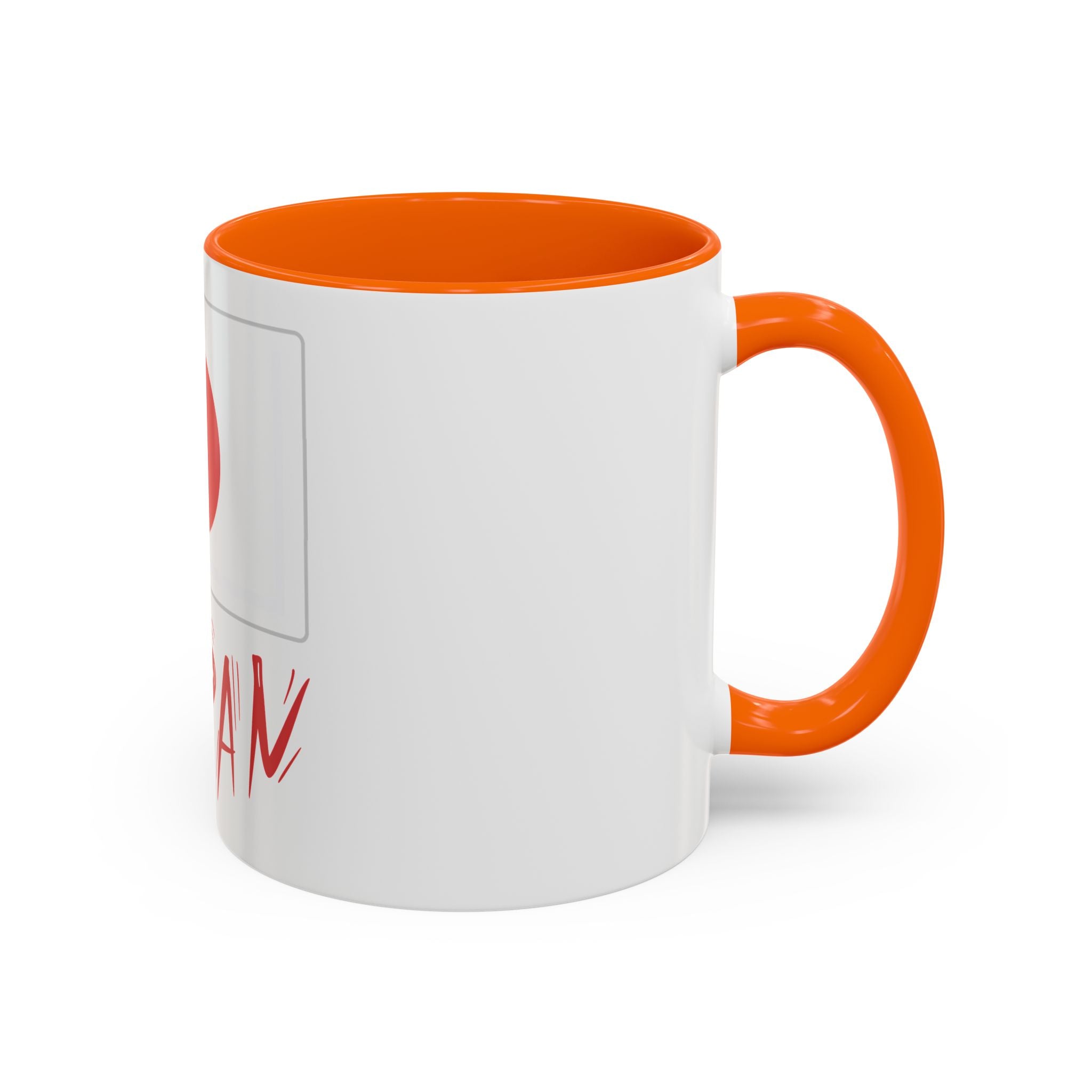 Japan Flag Accent Coffee Mug – Red Rising Sun Design (11/15oz)