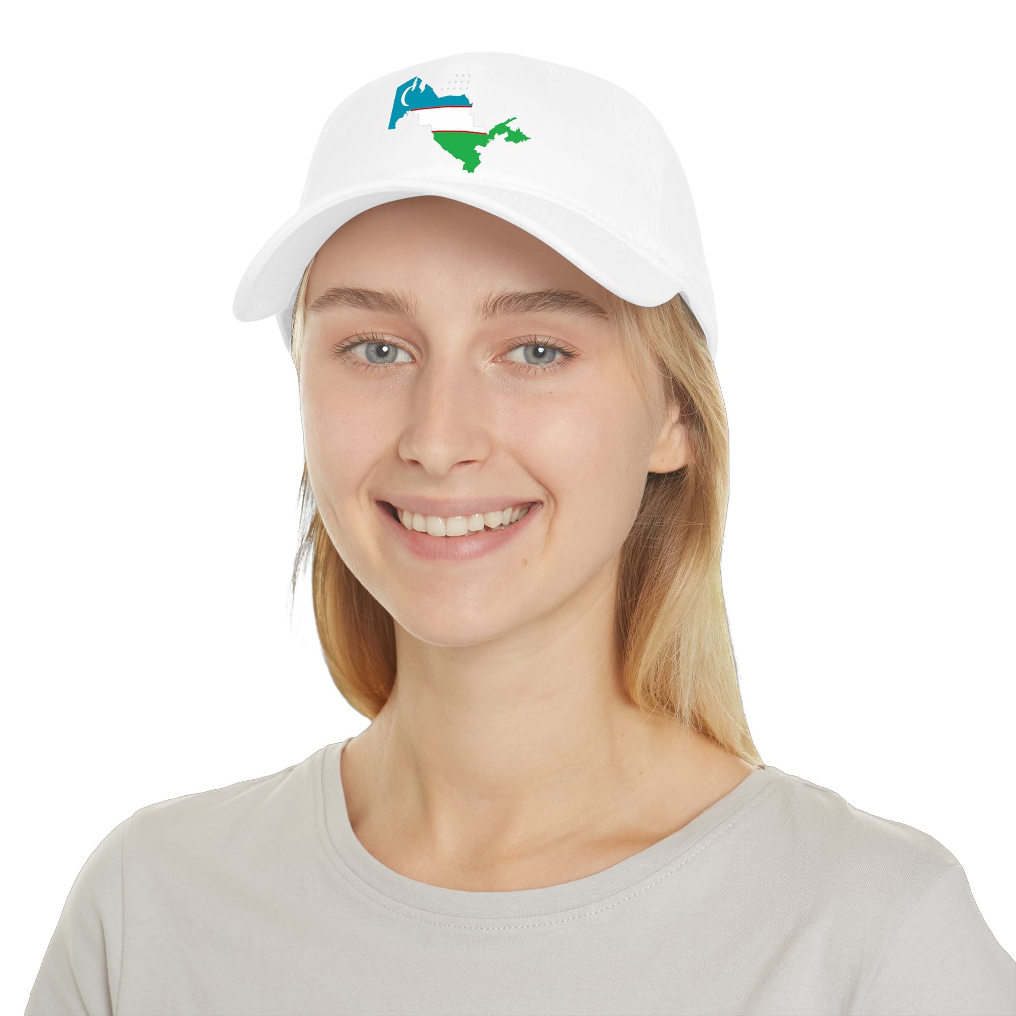 Uzbekistan Low Profile Baseball Cap