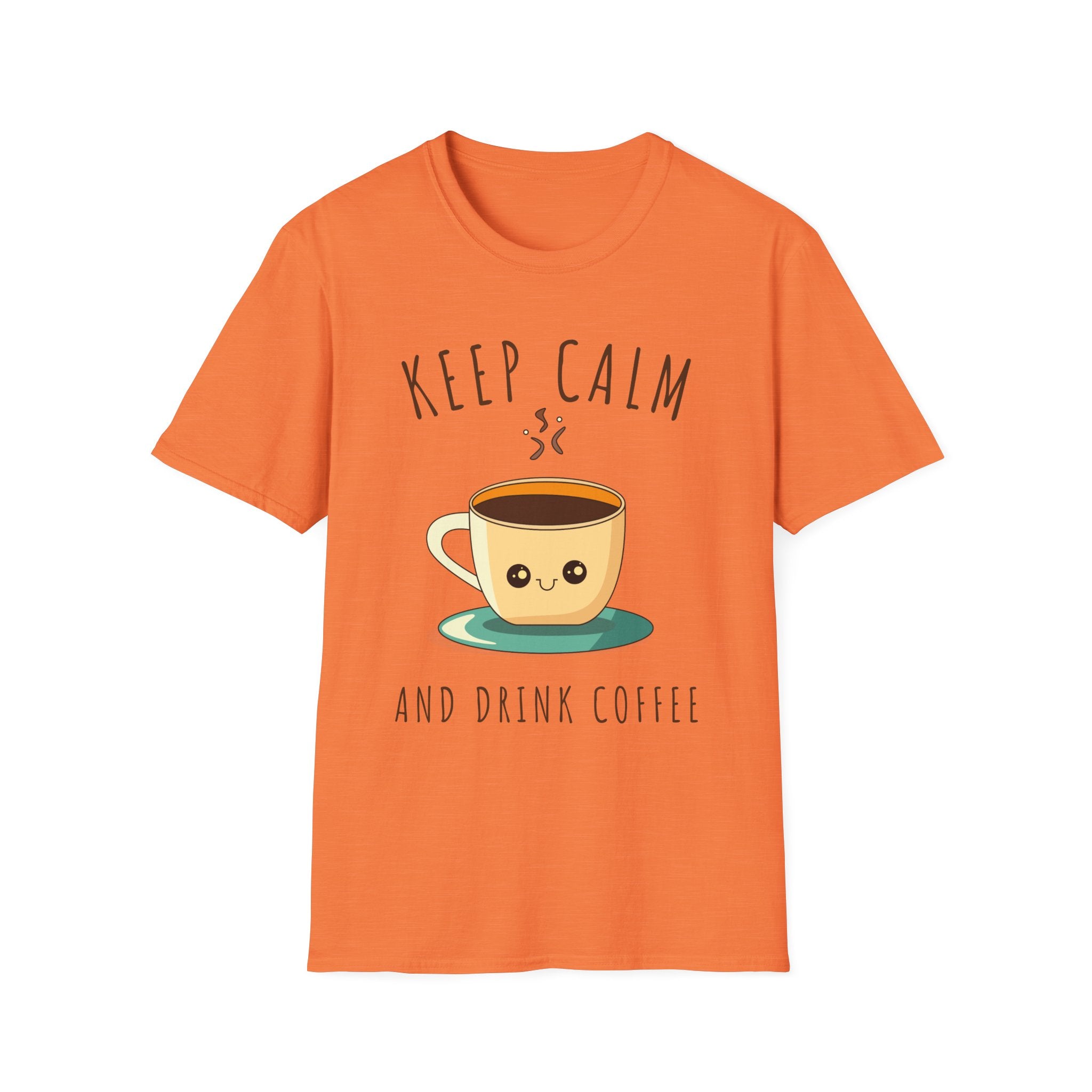 Keep calm & drink coffee Unisex Softstyle T-Shirt
