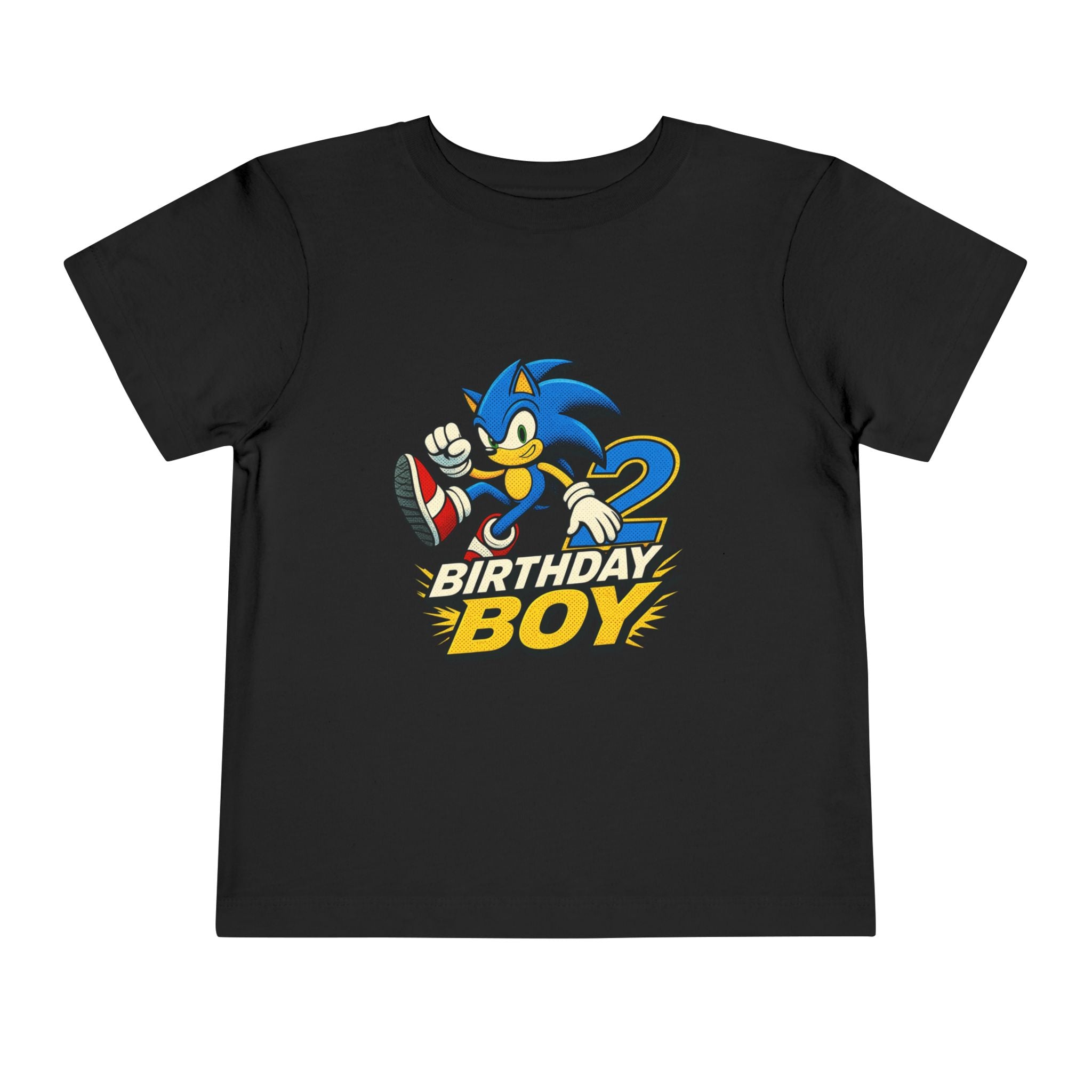 Sonic 2nd Birthday Boy Toddler Tee
