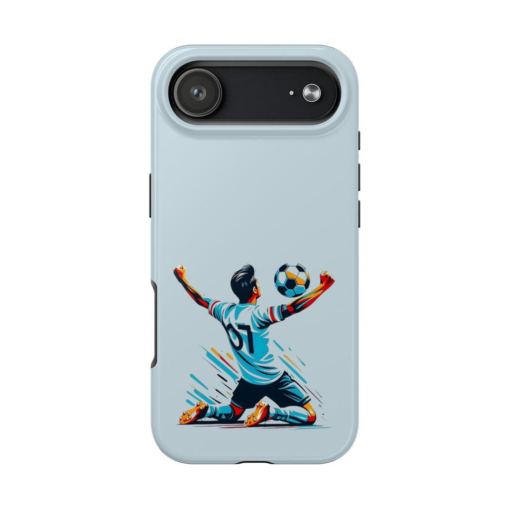 Soccer Celebration Tough Phone Case — Lightweight Protective iPhone Cover