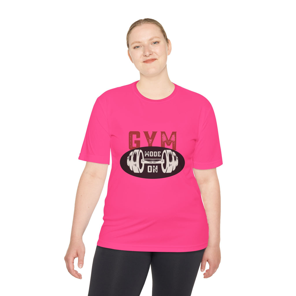 Gym Mode On Moisture-Wicking Tee