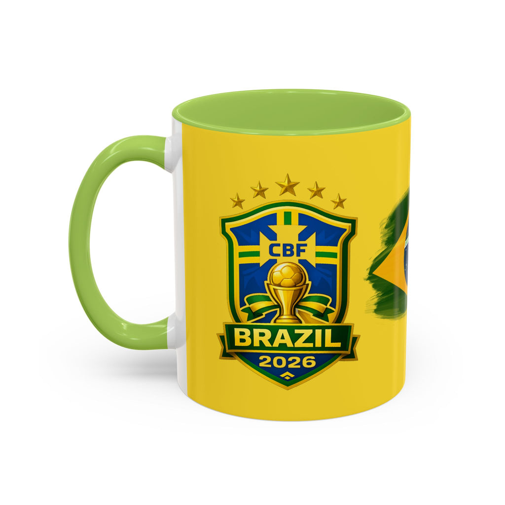 Brazil Soccer 2026 Accent Coffee Mug
