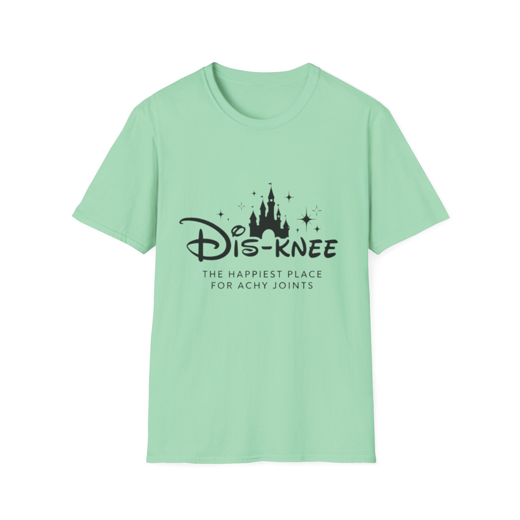 Dis-Knee T-Shirt — 'The Happiest Place for Achy Joints' Funny Arthritis Gift
