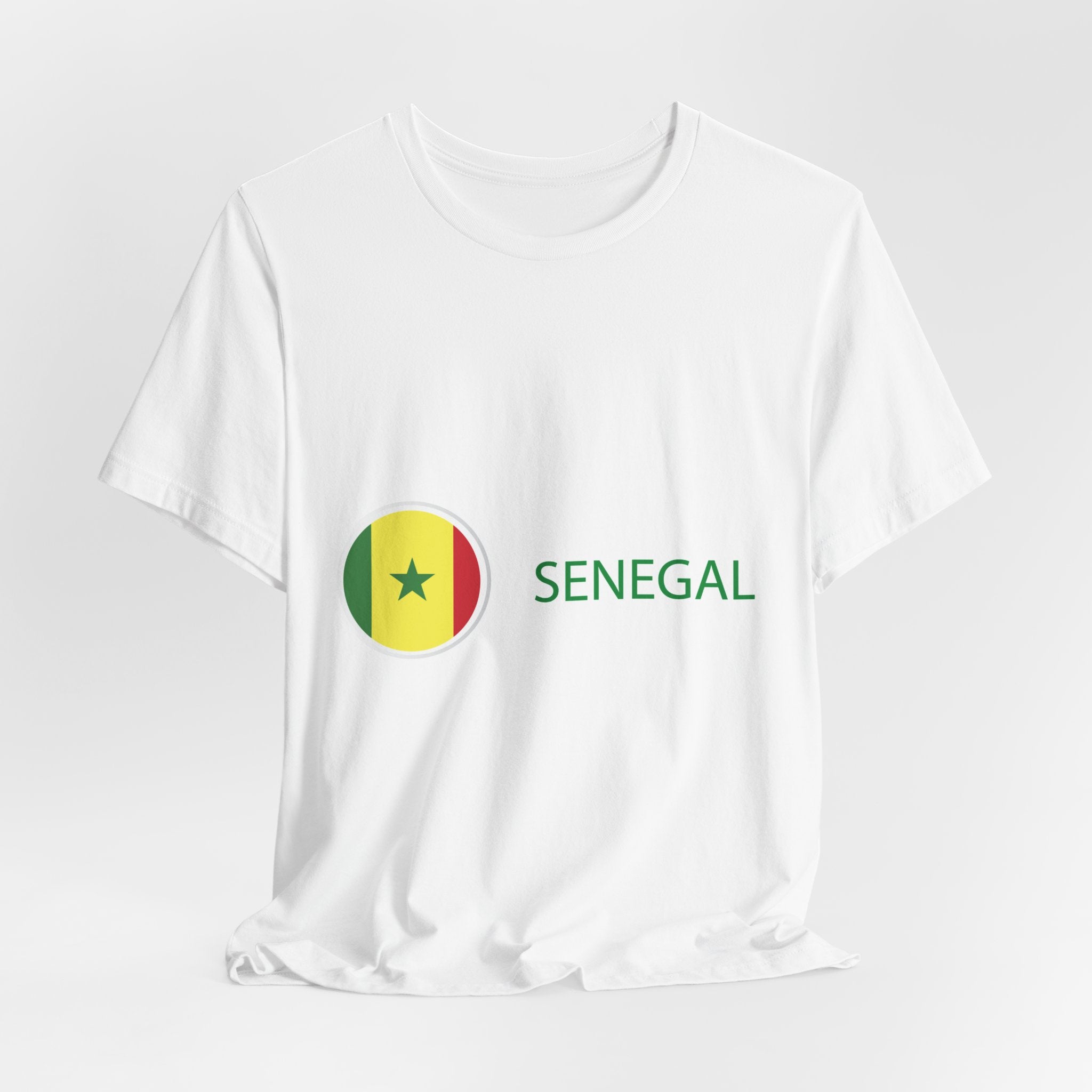 Senegal Soccer T-Shirt — Lions of Teranga Fan Tee