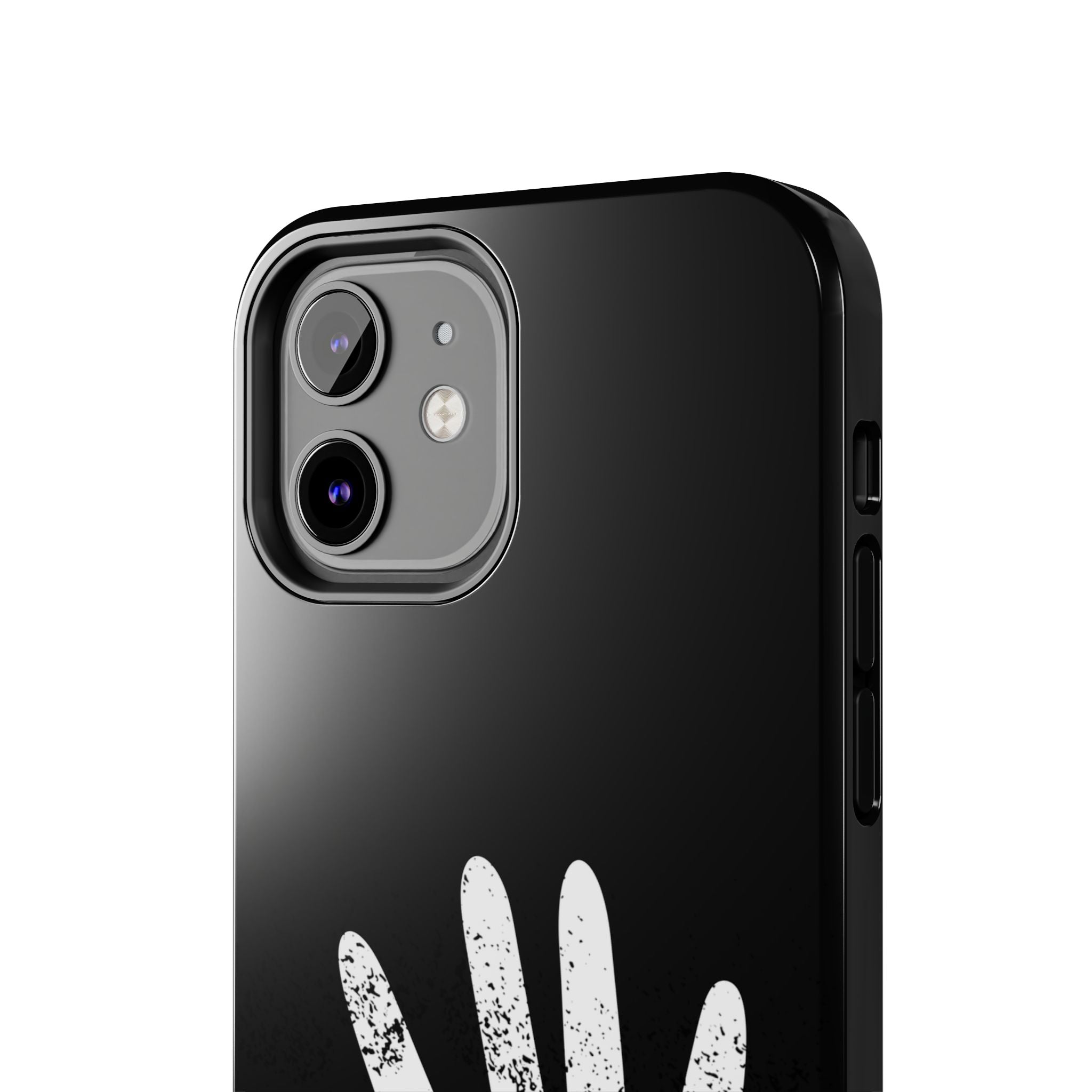 Phone Case — “Don’t Touch Me” Black Protective Tough Case