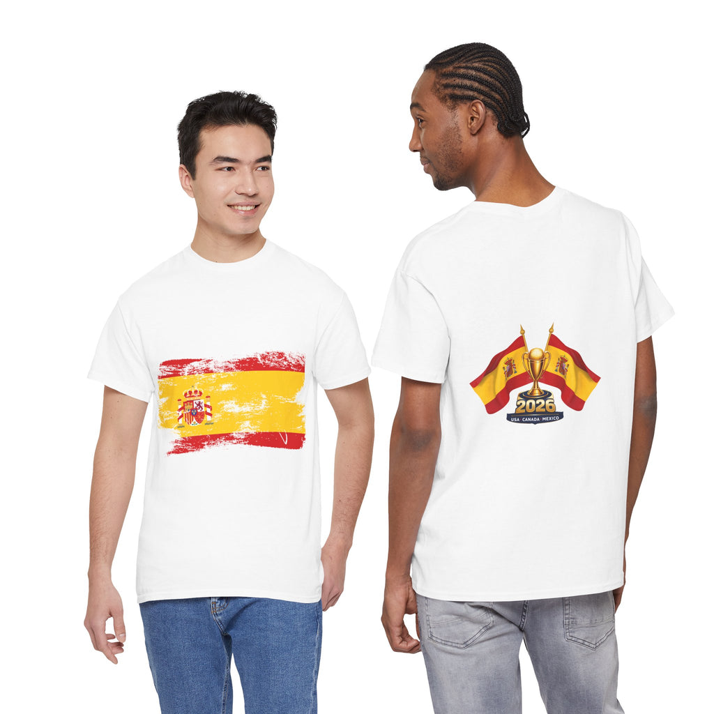 Spain Flag T-Shirt — 2026 Cup Fan Tee